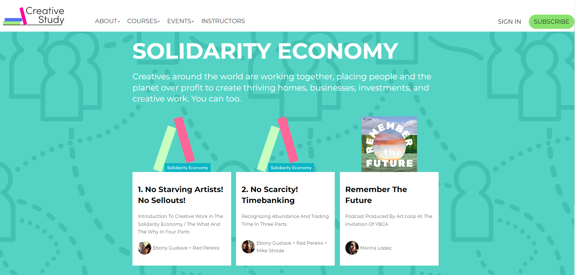 creative study screen shot